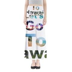 Hawaii Full Length Maxi Skirt by Howtobead