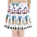 Hawaii Pleated Mini Skirt View1