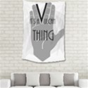 Vulcan Thing Small Tapestry View2