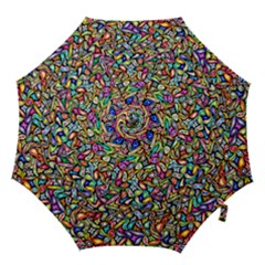 Artwork By Patrick-colorful-6 Hook Handle Umbrellas (medium) by ArtworkByPatrick