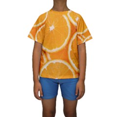 Oranges 4 Kids  Short Sleeve Swimwear by trendistuff