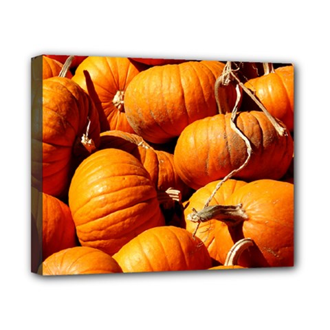 Pumpkins 3 Canvas 10  X 8  by trendistuff