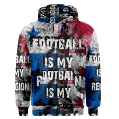 Football Is My Religion Men s Pullover Hoodie by Valentinaart