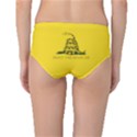 Gadsden Flag Don t tread on me Mid-Waist Bikini Bottoms View2