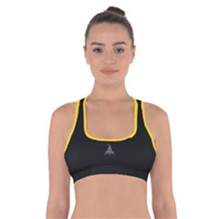 Gadsden Flag Don t Tread On Me Cross Back Sports Bra by snek