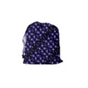 Dark Galaxy Stripes Pattern Drawstring Pouches (Small)  View2