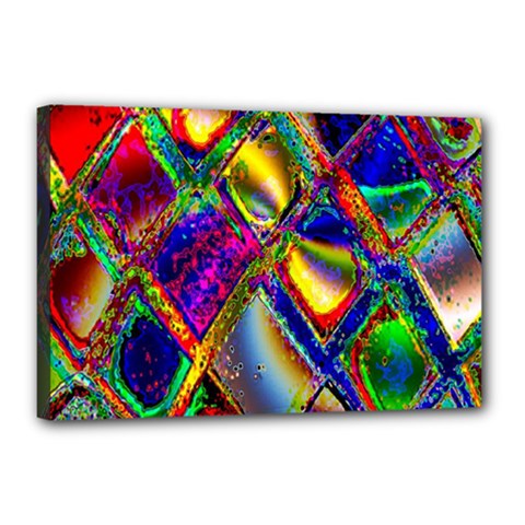 Abstract Digital Art Canvas 18  X 12  by Sapixe