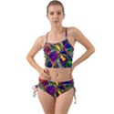 Abstract Digital Art Mini Tank Bikini Set View1