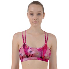 Wonderful Butterflies With Dragonfly Line Them Up Sports Bra by FantasyWorld7