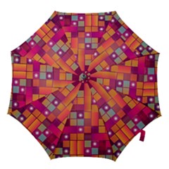 Abstract Background Colorful Hook Handle Umbrellas (large) by Sapixe