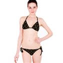 Abstract Stripes Pattern Bikini Set View3