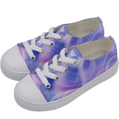 Abstract Graphic Design Background Kids  Low Top Canvas Sneakers by Sapixe