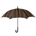 African Style Vector Pattern Hook Handle Umbrellas (Large) View3
