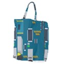 Amphisbaena Two Platform Dtn Node Vector File Giant Grocery Zipper Tote View1