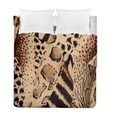 Animal Fabric Patterns Duvet Cover Double Side (full/ Double Size) by Sapixe