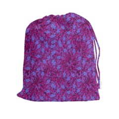 Grunge Texture Pattern Drawstring Pouches (xxl) by dflcprints