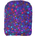 Squares Square Background Abstract Full Print Backpack View1