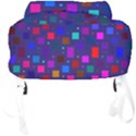 Squares Square Background Abstract Full Print Backpack View4