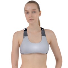Cute Penguin Animal Criss Cross Racerback Sports Bra by Nexatart
