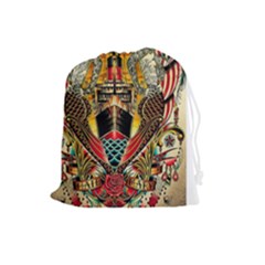 Hail Fine Art Print Drawstring Pouches (large)  by Sapixe