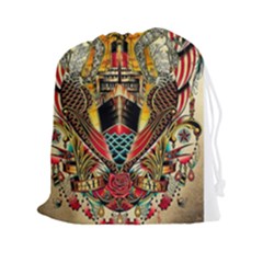 Hail Fine Art Print Drawstring Pouches (xxl) by Sapixe