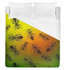 Insect Pattern Duvet Cover (queen Size) by Sapixe
