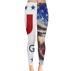 Trump Maga Patriotic Leggings  by decalsbyallie