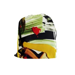Grave Yard 5 Drawstring Pouches (large)  by bestdesignintheworld