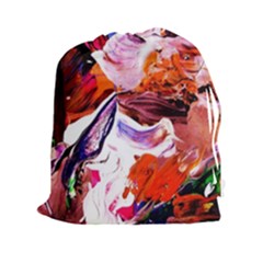 Cabin In The Mountain 2 Drawstring Pouches (xxl) by bestdesignintheworld