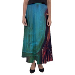 Ceramics Of Ancient Land 10 Flared Maxi Skirt by bestdesignintheworld