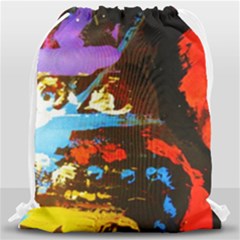 Balboa   Island On A Sand 17 Drawstring Bag (large) by bestdesignintheworld