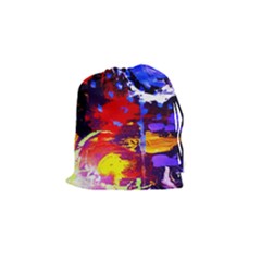 Balboa   Island On A Sand 13 Drawstring Pouches (small)  by bestdesignintheworld