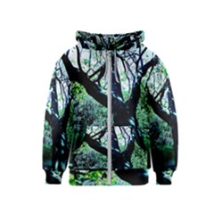 Highland Park 11 Kids  Zipper Hoodie by bestdesignintheworld