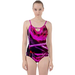Calligraphy 2 Cut Out Top Tankini Set by bestdesignintheworld
