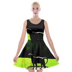 Guard 3 Velvet Skater Dresses by bestdesignintheworld