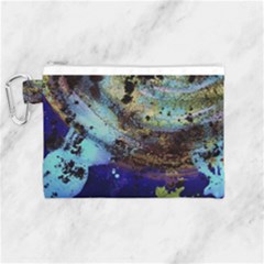 Blue Options 3 Canvas Cosmetic Bag (medium) by bestdesignintheworld