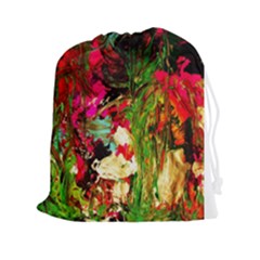 Sunset At The Footage Of Fudjiyama Drawstring Pouches (xxl) by bestdesignintheworld