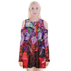Dscf2197   Copy - Gift From Africa And Rhino Velvet Long Sleeve Shoulder Cutout Dress by bestdesignintheworld