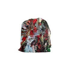 Dscf2312 Eden Garden-2 Drawstring Pouches (small)  by bestdesignintheworld
