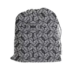 Modern Tribal Bold Pattern Drawstring Pouches (xxl) by dflcprints