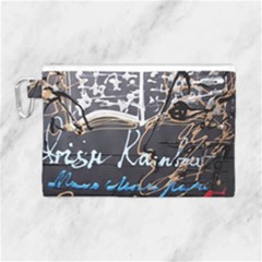 Dscf1638 - Written Poems Canvas Cosmetic Bag (large) by bestdesignintheworld