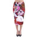 Dscf1554 - madonna and child Velvet Midi Pencil Skirt View1