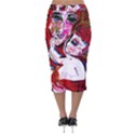 Dscf1554 - madonna and child Velvet Midi Pencil Skirt View2