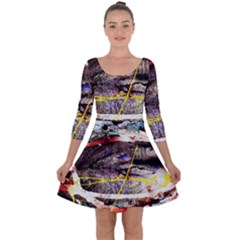 Egg In The Duck   Needle In The Egg 2 Quarter Sleeve Skater Dress by bestdesignintheworld