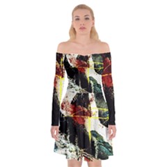 Egg In The Duck   Needle In The Egg Off Shoulder Skater Dress by bestdesignintheworld