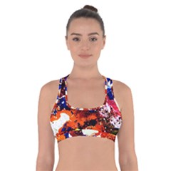 Smashed Butterfly 1 Cross Back Sports Bra by bestdesignintheworld