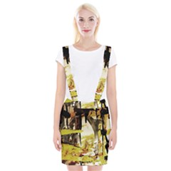 Alligator 3 Braces Suspender Skirt by bestdesignintheworld