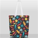 Virus Pattern Full Print Rope Handle Tote (Small) View2
