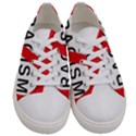 2000px No Racism Svg Women s Low Top Canvas Sneakers View1