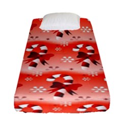 Seamless Repeat Repeating Pattern Fitted Sheet (single Size) by Sapixe